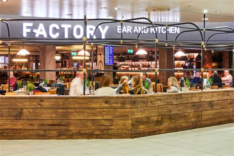 factory bar birmingham airport smoking area
